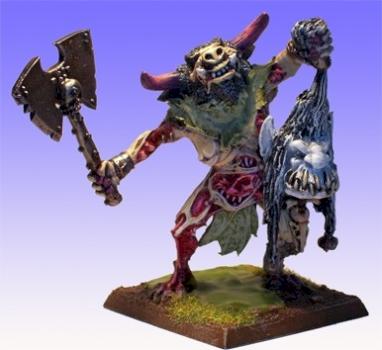 Nurgle minotaur by Suhr