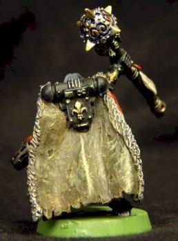 Converted Canoness back view showing cloak by Harkon Greywolf