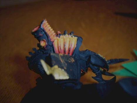 First attempt at Cryx Fire Boiler by SaintScythus