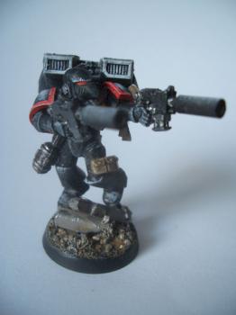 Raven Guard Assault Marine #3f by Gib ber