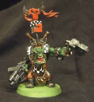 Goff Ork Warboss by Harkon Greywolf