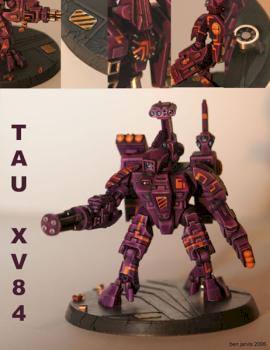 TAU XV84 Battlesuit by rocketandroll