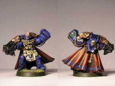 Space marine commander - ultramarine by matthew5276