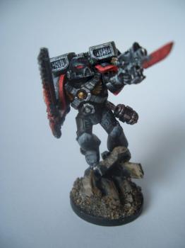 Raven Guard Assault Marine #1 by Gib ber