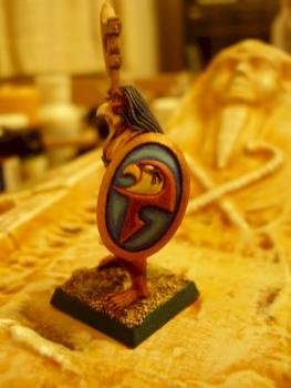 Heru shield detail by Alex!