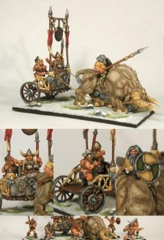 Norse Giant Ox Chariot by witchhunter