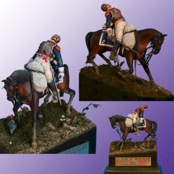 Cuirassier, le soir de Waterloo by JMC