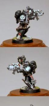 Iron Hands Veteran Sergeant by jahminis