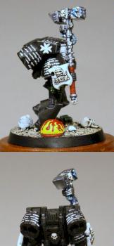 Black Templar Assault Sergeant by jahminis