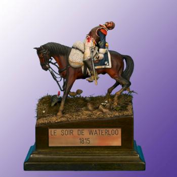 Cuirassier, le soir de Waterloo by JMC