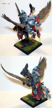 Empire wizard lord on pegasus. by bakalla