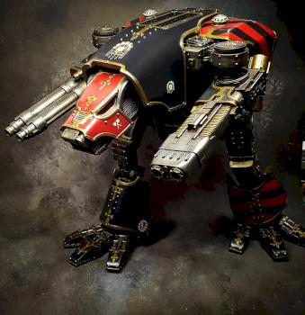 mortis warhound titan by moggy5115