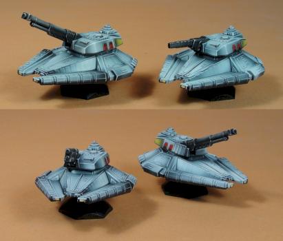 Heavy gear blitz C.E.F. MHT-95 plastic tanks and variants by Lord Kharsis