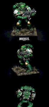 Dark Angel Space Marine by dim69