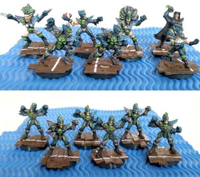 Darkelves Bloodbowl Team by mouszeman