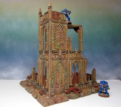 Warhammer Building Ruin by tcraft