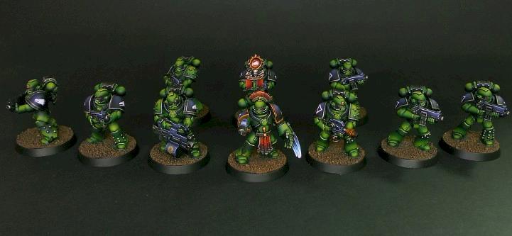 Mark IV Space Marines by Artosh