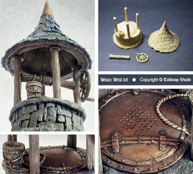 Tabletop World Water Well by Tabletop World