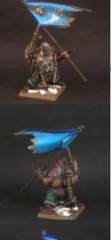 Ogre Standard Bearer by darklord