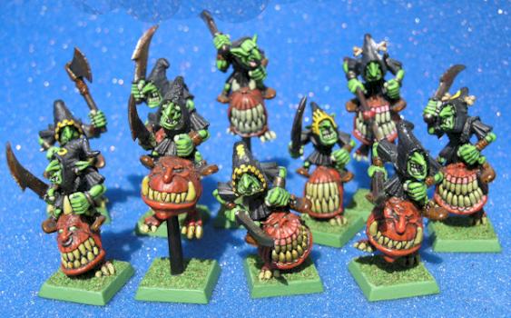 Night Goblin Squig Hoppers by Glyn Green