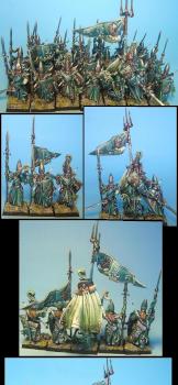 high elves Lothern sea guards with special lord by jeremie