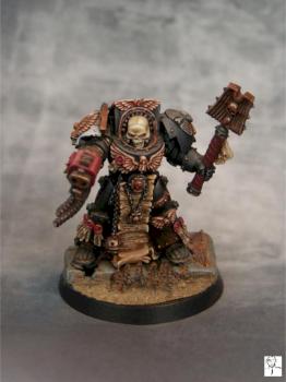 Space Marines Chaplain by Beefjerky