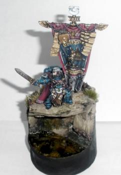 Ultramarine Banner by William T.