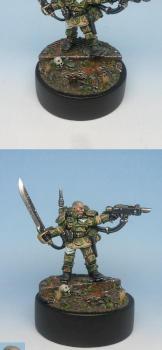 Imperial Guard Kasrkin Sergeant by Brother Tom