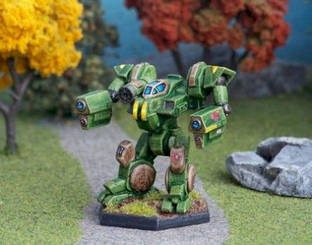 Custom Battletech Clan 'Mech:  Wildcat by raperm