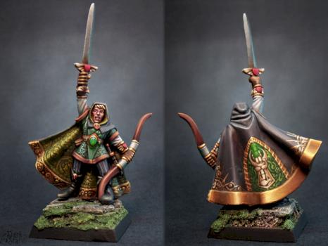 Warhammer Quest Elf Adventurer by DarkStar