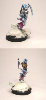 Une autre figurineStriking ice daemonette by shien