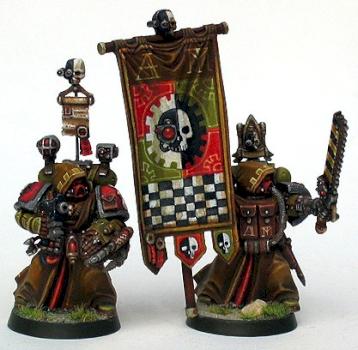 Sons of Mars - banner and apothicary (Adeptus Mechanicus) by ManU26