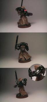 Dark Angel Space Marine by deathmonger