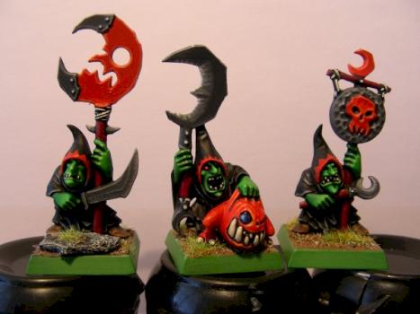 Night Goblin command group by henriksen