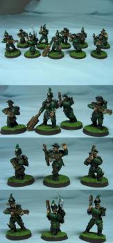 95th Rifles Hardened Veterans by the Emperors Finest