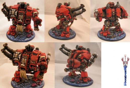 Blood angels dreadnought by RYCHU666