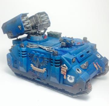 Ultramarine Rhino with Option for Whirlwind by Elkantar