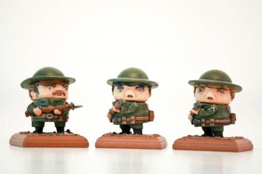 Allied Riflemen by johnae67