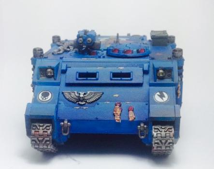 Ultramarine Rhino with Option for Whirlwind by Elkantar