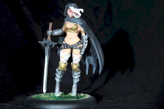 Twilight Knight Pinup - 54mm by Vrykolakasbr