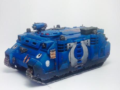 Ultramarine Rhino with Option for Whirlwind by Elkantar