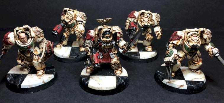 Deathwing Terminator Squad by Sic models