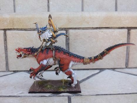 Carnosaur Lizardmen by Pierba