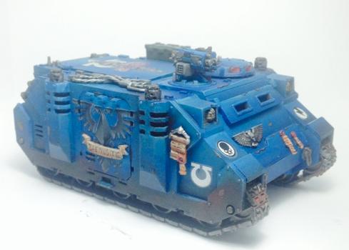 Ultramarine Rhino with Option for Whirlwind by Elkantar