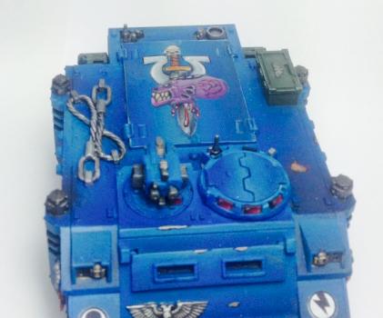 Ultramarine Rhino with Option for Whirlwind by Elkantar