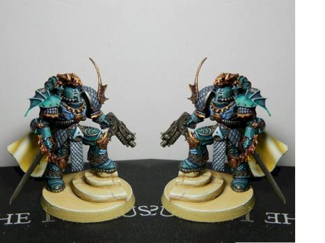 primarchs alpharius and omegon by reg