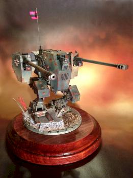 Dust Axis Jagdluther 75 Schwer Panzerkampflaufer IV by AELFWINE