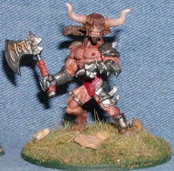 Warlord Minotaur of the Maze by jahecker