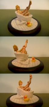 Bathtime Buddy - by Eureka Miniatures, Australia by smilie23