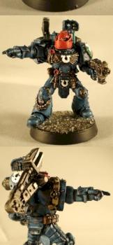 Ultramarine Brother Sgt. Chronus by RedStickStudio